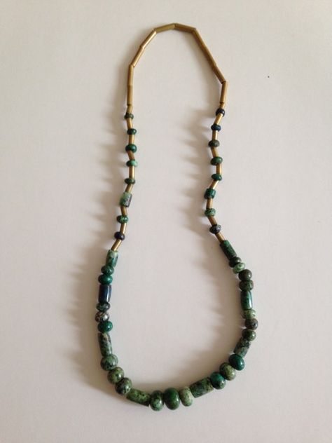 JB Blunk necklace of pre-Columbian jade and turquoise beads that were purchased in Mexico City in 1969 Turquoise Beads, Mexico City, Jade, Beaded Necklace, Turquoise, Beads, Beauty