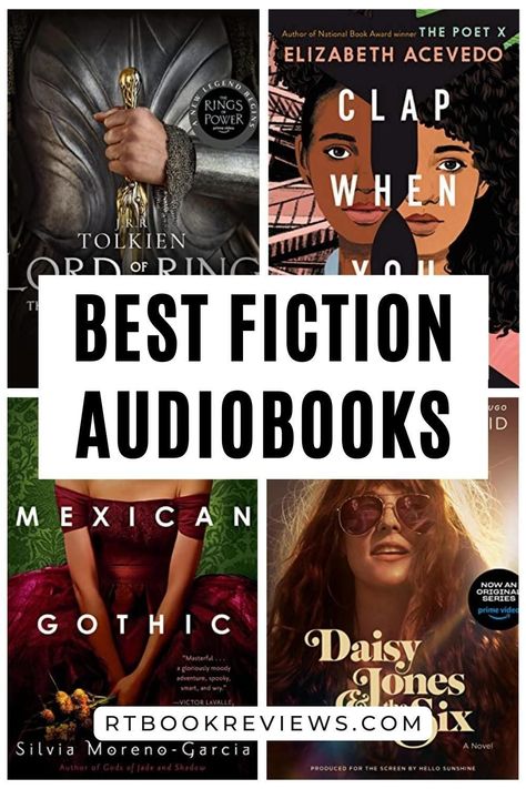 Looking for new audiobooks to listen to? All the best fiction audiobooks can be found right here. Tap to see the best ones and follow us for more audiobook recommendations! #bestaudiobooks #audiobooks #popularfictionaudiobooks Best Audiobooks 2024, Audiobook Recommendations, Audiobooks Free, Popular Podcasts, Best Audiobooks, Audio Drama, National Book Award, Avid Reader, Literary Fiction