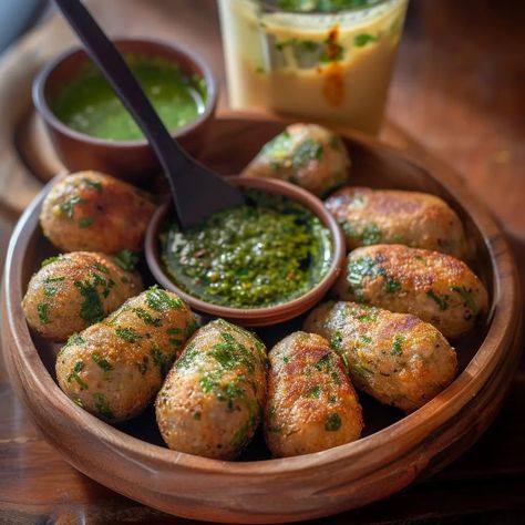 Traditionally made from fenugreek leaves (methi) and a mix of flours, Methi Muthia is a tasty Gujarati snack. People love the unique flavour of these cooked or fried dumplings, which comes from the bitter fenugreek and the warm spices. Muthias are a great snack for tea time, a healthy addition to stews, or a tasty part of mixed vegetable recipes like Undhiyu. Whether you eat them by themselves or as part of a bigger meal, Methi Muthias will bring a taste of the best Gujarati food to your table. Maharashtrian Dishes, Mixed Vegetable Recipes, Traditional Indian Food Recipes, Undhiyu Recipes, Muthia Recipe, Snacks Savory, Methi Recipes, Pizza Buffet, Afternoon Lunch