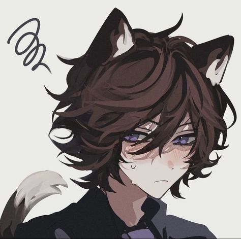 Anime Male Character, Male Character Design, Anime Cat Boy, Hybrid Cat, Neko Boy, Cat Boy, Anime Male, Boy Anime, Cat Boys