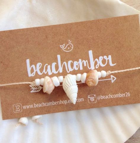 #shelljewelry Mundo Hippie, Beach Bracelet, Shell Crafts Diy, Beach Anklets, Beach Bracelets, Seashell Jewelry, Summer Bracelets, Beach Crafts, Seashell Crafts