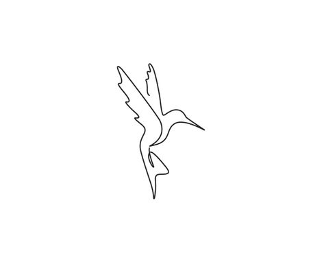 One Line Hummingbird Tattoo, Hummingbird Tattoo Minimalist, One Line Bird Tattoo, Hummingbird Line Tattoo, Tattoo Ideas Hummingbird, Small Hummingbird Tattoo Simple, Hummingbird Outline Tattoo, Minimalist Line Art Tattoo, Hummingbird Outline