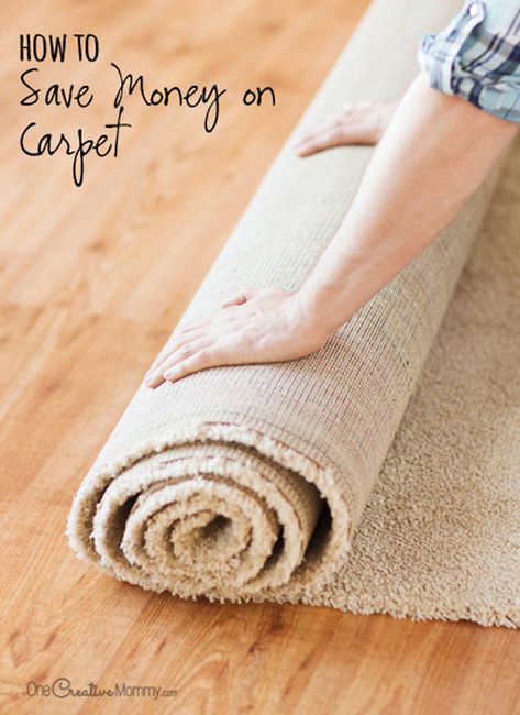 Getting new carpet? Before you buy, check out these money-saving tips so you won't break the bank! {OneCreativeMommy.com} How to Save Money on Carpet | Frugal Tips! Grey Carpet Hallway, Removing Carpet, Diy Carpet, Bedroom Paint Colors, Grey Carpet, Stair Runner Carpet, New Carpet, Modern Carpet, Carpet Colors