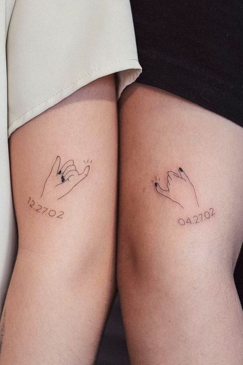 Pinky Tattoo, Matching Tattoo Ideas, Avocado Tattoo, Pinky Promise Tattoo, Matching Bff Tattoos, Ideas For Best Friends, Maching Tattoos, Promise Tattoo, Cute Matching Tattoos