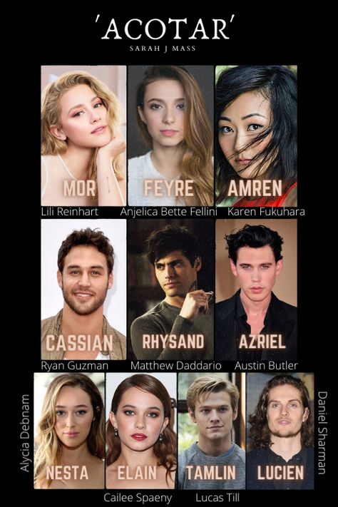 Acotar Fan Cast, Acotar Cast, Sjm Universe, Ya Fantasy Books, Will Herondale, Lucas Till, Feyre And Rhysand, Acotar Series, Dream Dream