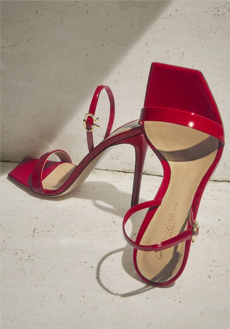 Red Heeled Sandals, Fashion Shoes Heels, Shoes Heels Classy, Cute Shoes Heels, Gorgeous Heels, Classy Shoes, Girls Heels, Heels Classy, Fancy Shoes