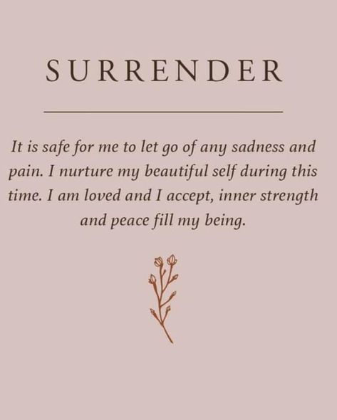 Quotes Calming, Neutral Affirmations, Surrender Quotes, Affirmation Book, Anchor Quotes, Embrace The Unknown, Feels Heavy, Goddess Quotes, Self Respect Quotes