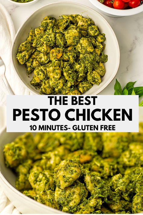 Chicken Pesto Keto, Pesto Chicken Marinade Recipes, Paleo Pesto Chicken, Pesto Ground Chicken, Pesto Whole 30, Greek Yogurt Pesto Chicken, Pesto Chicken Stovetop, Whole 30 Pesto Chicken, High Protein Pesto Recipe