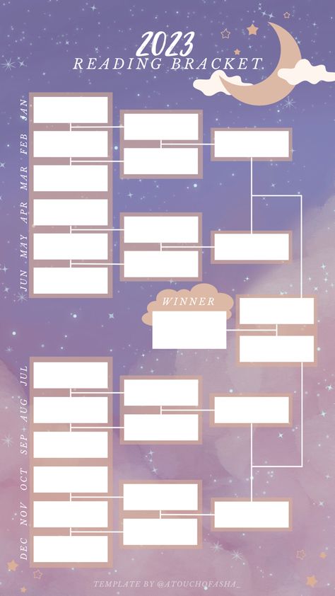 2023 reading bracket template made by myself. Please tag me on instagram if you decide to use, I would love to see your posts💕 Tournament Bracket Template, Reading Bracket, Bracket Template, Tournament Bracket, Book Reading Journal, Blog Planning, Art Journal Therapy, Reading Log, Avid Reader