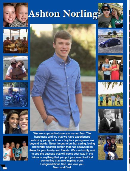 Full page-2016 Yearbook staff created Senior Yearbook Ad for Pasco High School Yearbook. Senior Page Yearbook Ideas Boys, Senior Football Ad Quotes From Parents, High School Senior Ads Yearbook Pages, Football Ads From Parents, Senior Yearbook Page From Parents, Senior Yearbook Tributes From Parents, Senior Add From Parents, Senior Page Quotes From Parents, Senior Tributes From Parents To Son