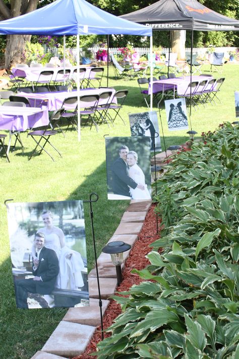 Garden flags to celebrate wedding Pew Decor, Parents Anniversary, Theme Parties, Outdoor Decorations, June 2022, Garden Flags, Graduation Party, Party Themes, Dolores Park