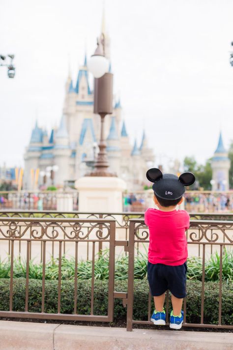 Family Photos At Disney World, Disneyworld Family Pictures, Disney Photo Ideas Families, Disneyland 1st Birthday Photoshoot, Family Disney World Pictures, Disneyland Birthday Photoshoot, Disney Birthday Photoshoot, Disney World Family Photos, Disney With A One Year Old