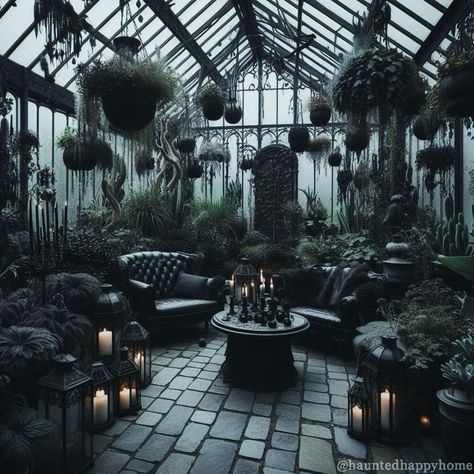 All Posts • Instagram Gothic House Plants, Eco Goth Aesthetic, Gothic Courtyard, Magic Garden Aesthetic, Gothic House Aesthetic, Gothic Cottage Core, Gothic Cottagecore Aesthetic, Gothic Greenhouse, Goth Mansion