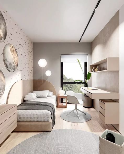 [Sponsored] Simple And Modern Single Room Design Ideas That Will Blow Your Mind #simplebedroomideasforsmallrooms Tiny Bedroom Design, Small Room Design Bedroom, Kids Interior Room, Bilik Tidur, Small Bedroom Decor, Small Room Design, Tiny Bedroom, Girl Bedroom Decor, Room Design Bedroom