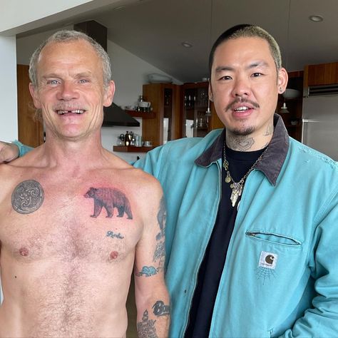 Thank you to the inimitable tattoo master @_dr_woo_ for putting this black bear on my chest yesterday. These animals have been in my life… | Instagram Inimitable Tattoo, Dr Woo Tattoo, Edc Carry, Dr Woo, Rest Well, Earth Energy, Tattoo Master, Animal Spirit, Enjoying Life