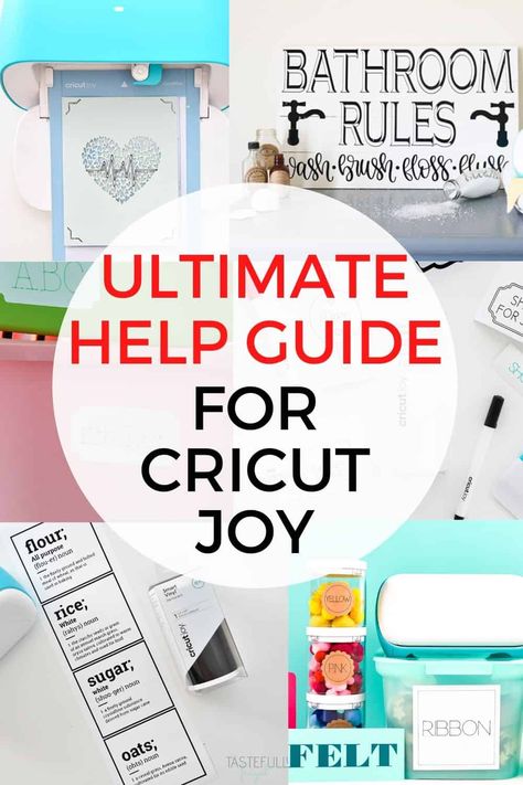 How To Use Cricut Joy - Tastefully Frugal How To Use A Cricut Joy, Cricut Joy Tutorials, Cricket Joy Projects, Cricut Joy Hacks, Cricut Joy Labels, Cricut Joy Cards, Circuit Hacks, Cricut Joy Projects, Cricuit Joy