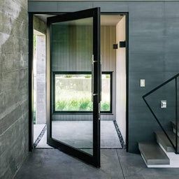 Checkout - IronWroughtDoors Pivot Doors Entry, Metal French Doors, Steel French Doors, Modern Entry Door, Iron Front Door, Iron Entry Doors, Entry Doors With Glass, Contemporary Front Doors, Pivot Door