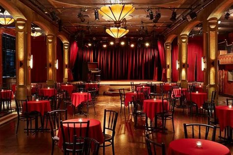 1920s Jazz Club, Jazz Club Wedding, Jazz Club Interior, Cabaret Aesthetic, Cabaret Theater, Jazz Aesthetic, Club Background, Bar Deco, Jazz Lounge