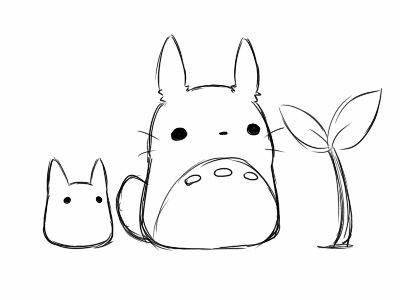 Meu amigo Totoro Totoro Drawing, Doodles Bonitos, 그림 낙서, Ghibli Art, Cute Doodle Art, Chibi Drawings, Dibujos Cute, Mini Drawings, Dessin Adorable