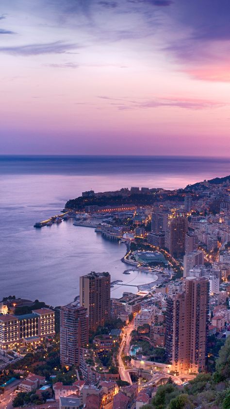 monaco Monte Carlo Aesthetic, Fontvieille Monaco, Monaco Aesthetic, Montecarlo Monaco, Dream Travel Destinations, Beautiful Places To Travel, South Of France, City View, Travel Aesthetic