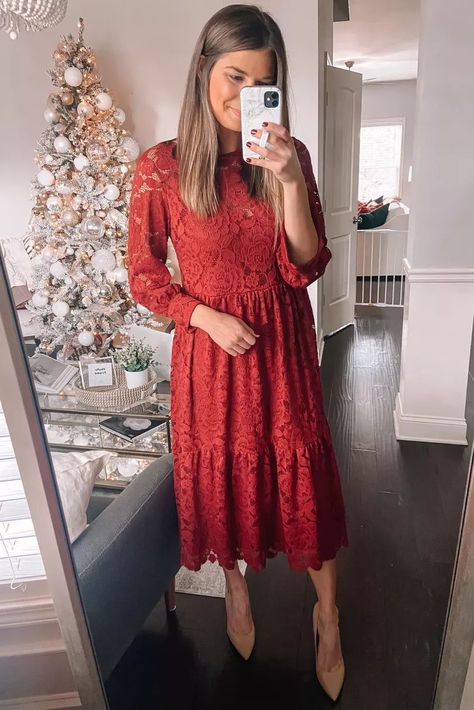 Wedding Shower Guest Outfit Winter, Wedding Guest Dress January, Winter Wedding Guest Dress With Boots, Dresses To Wear To A Winter Wedding, Long Sleeve Dress For Holiday Dress-up, Cocktail Dress Winter Wedding, Winter Wedding Shower Outfit, Winter Guest Wedding Outfits, Winter Dress For Wedding Guest