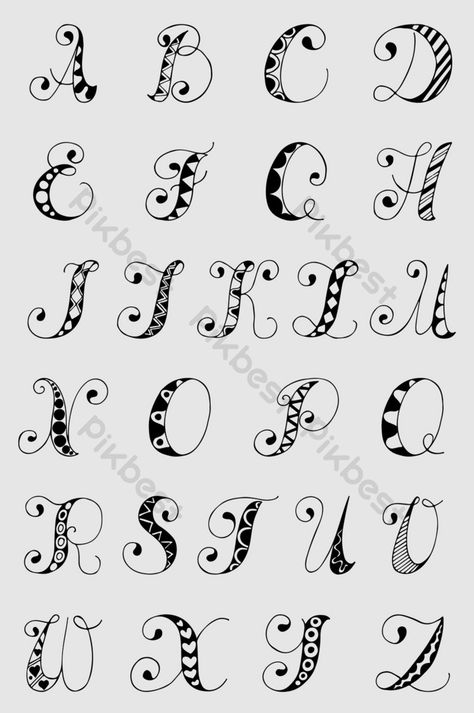 Vector stylish black hand drawn cartoon English alphabet#pikbest#Graphic Elements#Artistic font Unique Fonts Alphabet Hand Drawn, English Alphabets Calligraphy, Doodle Art Letters Alphabet Hand Drawn, Stylish English Alphabets, English Font Design Style, Artistic Alphabet Letters, English Letters Design Style, Stylish Fonts Alphabet Letters, Stylish Writing Fonts Hand Lettering