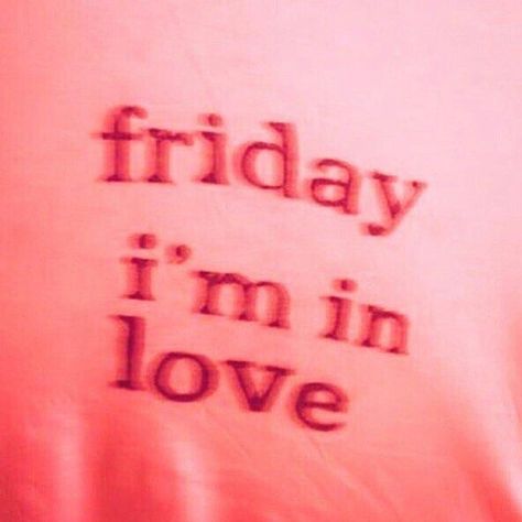 Friday I'm in love. Friday Im In Love, Lizzie Hearts, Lovecore Aesthetic, + Core + Aesthetic, Red Aesthetic, New Wall, Favorite Pins, Hopeless Romantic, Mean Girls