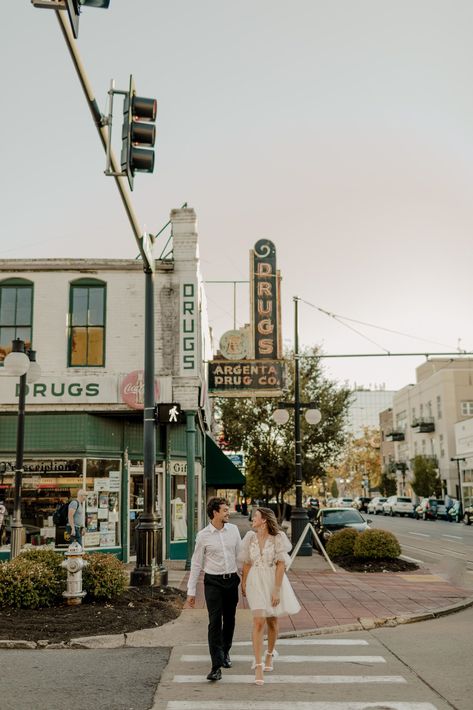 Baton Rouge Engagement Photos, Crosswalk Engagement Photos, Engagement Photos Bowling Alley, Spring City Engagement Photos, Casual Engagement Pictures City, Engagement Photos Sacramento, Arkansas Engagement Photos, State Capitol Engagement Photos, Small Downtown Engagement Photos