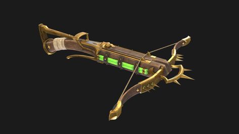 https://sketchfab.com/3d-models/stylized-poison-crossbow-b08cbbc4941e487a872ceaa0bf515fb9 Crossbow Fantasy, Steampunk Crossbow, Fantasy Crossbow, Crossbow Design, Dnd Artwork, Hand Crossbow, Dnd Portraits, Crossbow, Nature Plants