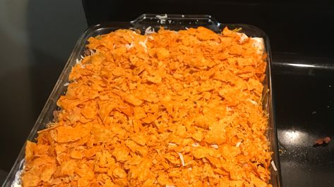 Dorito Taco Bake Recipe by Tasty Doritos Taco Bake, Dorito Taco Bake, Dorito Taco, Doritos Taco, Baked Tacos Recipe, Daisy Sour Cream, Weekend Meal Prep, Taco Pie, Taco Seasoning Packet