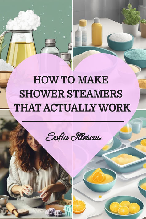 How To Make Shower Steamers That Actually Work Headache Shower Steamers Diy, Herbal Shower Steamers, Allergy Relief Shower Melts, How To Make Shower Steamers That Actually Work, Shower Steams Diy, Aromatherapy Shower Steamers, Congestion Shower Steamers, Diy Shower Melts For Congestion, Sinus Shower Steamers