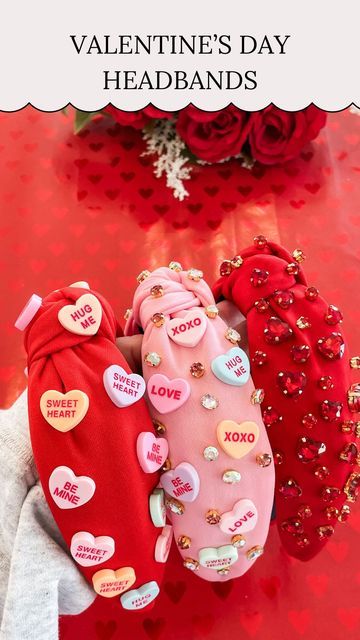 Kelsi || Content Creator on Instagram: "💕Valentines Headbands 💕⁣ ⁣ Found the cutest affordable valentines headbands! They fit me and my girls too which is a win! Comment SHOP and I’ll send you the link!⁣ .⁣ .⁣ .⁣ .⁣ #vday #valentines #valentine #heartday #loveday #allthehearteyes #girlsfashion #accessories #hearts #conversationhearts" Valentines Headband, Heart Day, Love Days, Diy Headband, Content Creator, The Cutest, Hair Bows, My Girl, Valentines Day