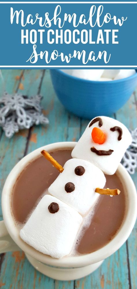 How to Make Marshmallow Snowman for Hot Chocolate Guy Wallpaper, Hot Chocolate In A Jar, Winter Holiday Recipes, Wallpaper Drawing, How To Make Marshmallows, Marshmallow Snowman, Hot Chocolate Gifts, Hot Chocolate Gift, Best Christmas Recipes