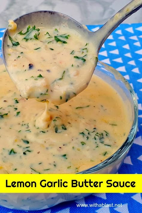 Easy Lemon Garlic Sauce, Garlic Souse Recipe, Quick Sauce For Rice, Sea Food Sauce Recipes, Rice Sauce Easy, Sauce Recipes For Rice, Healthy Garlic Sauce, Lemon Gravy, Rice With Sauce