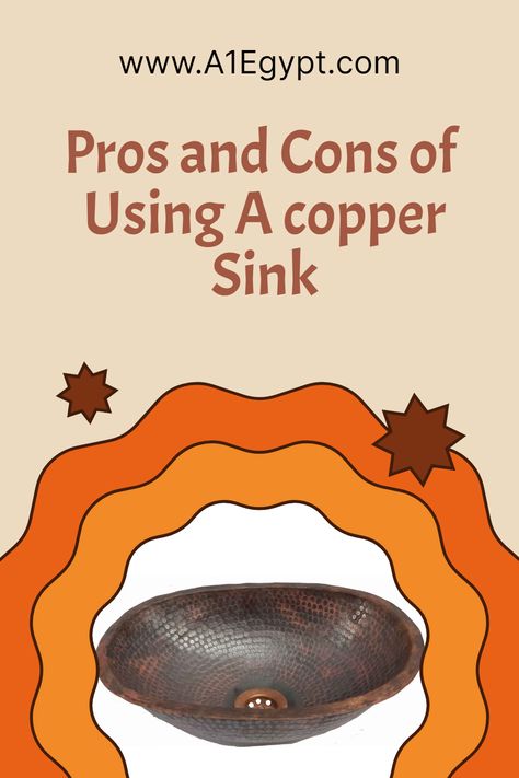 Copper sinks are a great option for home owners who are looking to add some flair and style to their bathroom and kitchen . The pros of copper sinks include their light weight, which makes them easy to move around or install in houses with a small bathroom or kitchen. Copper also has anti-bacterial and anti microbial properties that will help to prevent bacteria and microbes from growing on the surface of the sink. Copper Sink With Stainless Appliances, Cooper Kitchen Sinks, Copper Sink Kitchen White Cabinets, Cooper Sink Kitchen, Kitchens With Copper Sinks, Copper Farmhouse Sink White Cabinets, Copper Bathroom Ideas, Copper Sink Kitchen, Sink Bowls Bathroom