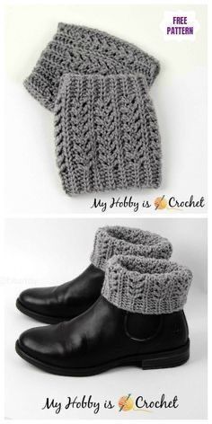 Crochet Cuffs, Crochet Boot Cuff, Boot Cuff Pattern, Crochet Boot Cuffs, Crochet Leg Warmers, Boot Cuff, Boots Ideas, Crochet Boots, Crochet Gratis