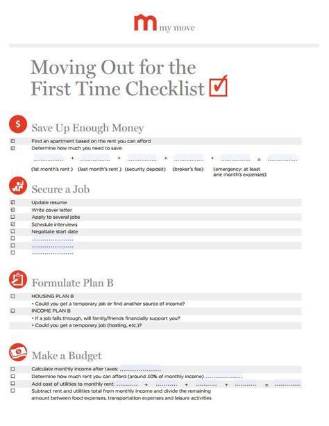 Moving Out Checklist, First Apartment Checklist, Apartment Hunting, Apartment Checklist, Moving Checklist, Group Home, Apartment Life, Moving Tips, Number 7