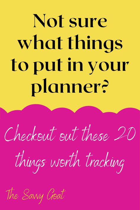 If you’re not sure what to put in a planner, then here I share 20 things that you can include in a planner to keep yourself organized and productive!

Having a daily routine is extremely important because your routine teaches you how to be productive. For example, with a planner, you can see exactly what needs to get done, what your priorities are and what can wait. For us, this is why it’s important to use a planner because it helps us focus on the areas that need our attention. Planner Topics Ideas, What To Put In Your Daily Planner, How To Keep A Planner, What To Include In Your Planner, Things To Put In A Planner, How To Start A Planner, Daily Planners Ideas, Setting Up A Planner, Lists For Planners