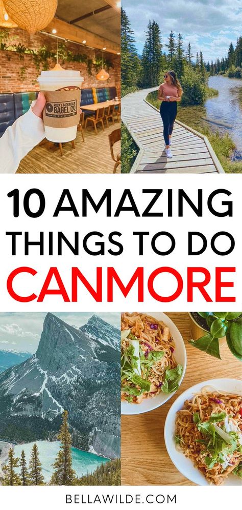 Things To Do In Canmore Alberta, Kanaskis Alberta, Canmore Alberta Things To Do, Canmore Restaurants, Canmore Hikes, Banff Outfits, Bucket List Canada, Canmore Canada, Banff Trip