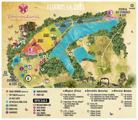 Get to know your map and the festivals grounds.  #Tomorrowworld #Tomorrowtips Dr Moon, Red District, Tomorrowland Festival, Music Review, House Dance, World Of Tomorrow, Coachella Festival, Maybe One Day, Event Management