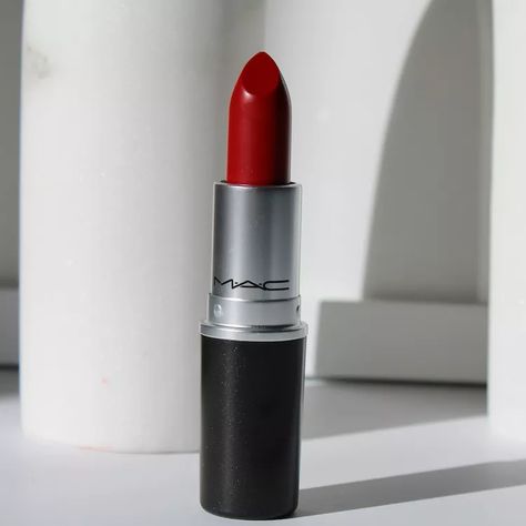 MAC's Russian Red Matte Lipstick Is a Rich, Versatile Classic Russian Red Mac Lipstick, Red Matte Lipstick, Mac Russian Red, Facial Hair Removal For Women, Ruby Woo Lipstick, Classic Red Lipstick, Red Lipstick Shades, Best Red Lipstick, Russian Red