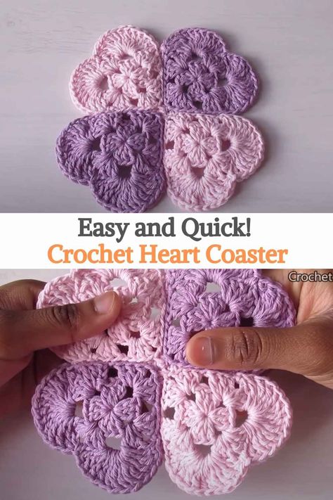 Heart Cup, Crochet Valentine Patterns, Bohemian Decoration, Crochet Christmas Stocking, Crochet Heart Pattern, Valentines Patterns, Crochet Coaster Pattern, Valentines Crochet, Crochet Kitchen