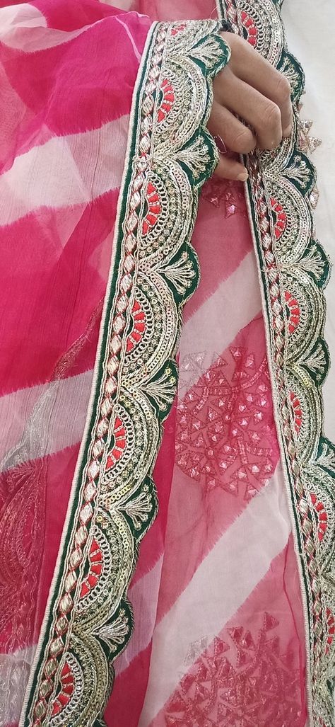 Check out this item in my Etsy shop https://www.etsy.com/uk/listing/1032314136/pure-organza-leheriya-heavy-cut-work Leheriya Dupatta, Ruffle Dupatta, Heavy Dupatta, Bridal Dupatta, Work Belt, Organza Dupatta, Pakistani Suits, Organza Saree, Cut Work