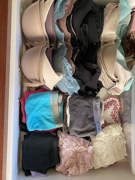 Bra Organization, Fake Ft Call, Shopping Pictures, Closet Accessories, Lingerie Drawer, Fake Pictures, Master Closet, Bra And Panty Sets, Cute Selfie Ideas