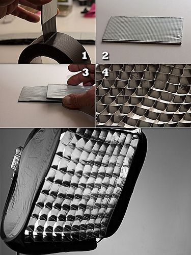 DIY Gaffer Tape Softbox Grid | I shoot often in my small liv… | Flickr Softbox Diy, Photography Equipment Storage, Food Photography Background, Camera Tricks, Gaffer Tape, Diy Camera, Photo Techniques, Photo Gear, Photography Filters