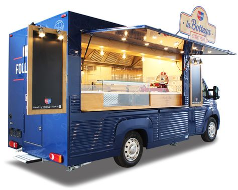 Deli Food Truck, Pizza Food Truck Design, Food Truck Design Exterior, Food Truck Equipment, Candy Truck, Food Truck Design Interior, Pizza Vans, Custom Food Trucks, Street Food Design