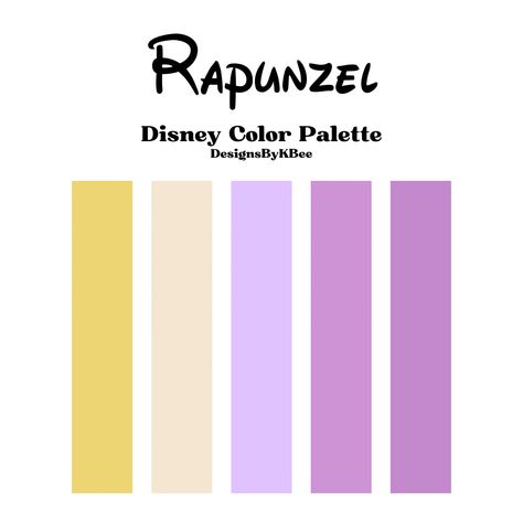 Flynn Rider Color Palette, Rapunzel Colour Palette, Tangled Rapunzel Color Palette, Tangled Color Pallete, Tangled Colour Palette, Tangled Color Palette Wedding, Disney Princess Bracelet Colors, Princess And The Frog Colors, Rapunzel Palette