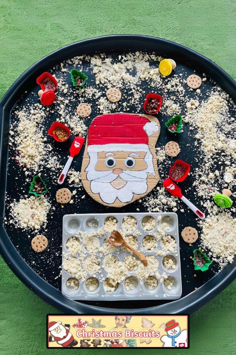 Christmas Tuff Tray Ideas, Christmas Trays, Christmas Biscuits, Tuff Tray, Display Banners, Tray Ideas, Daycare Crafts, Tray Set, Gorgeous Christmas