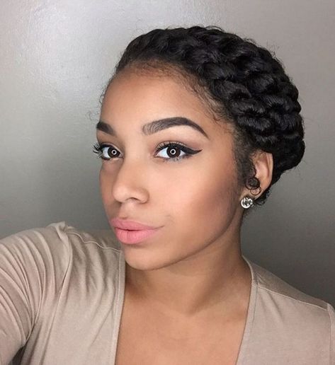 11 Natural Hair Flat Twist Styles to Try In 2020 | ThriveNaija Natural Hair Flat Twist, Flat Twist Styles, Flat Twist Hairstyles, Twist Updo, Flat Twist Updo, Twisted Updo, Natural Hair Twists, Twist Styles, Hair Twist Styles