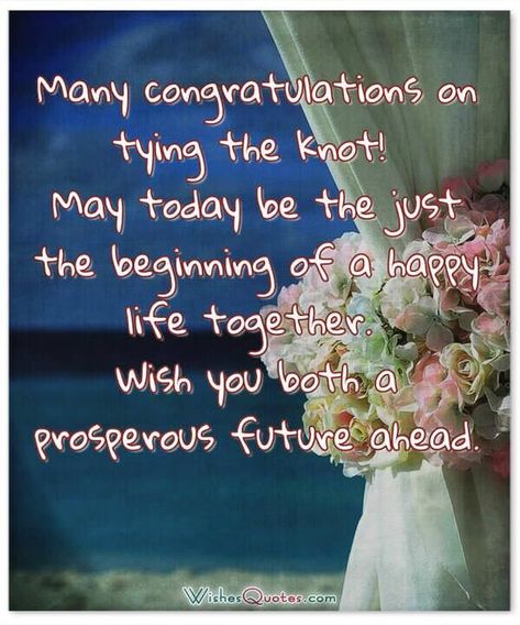 Romantic Wedding Wishes and Heartfelt Cards for a Newly Married Couple Wedding Wishes Cards, Wedding Wishes For Friend, Beautiful Marriage Quotes, Wedding Wishes Messages, Wedding Wishes Quotes, Wedding Card Quotes, Congratulations Quotes, Wedding Anniversary Quotes, Marriage Advice Quotes